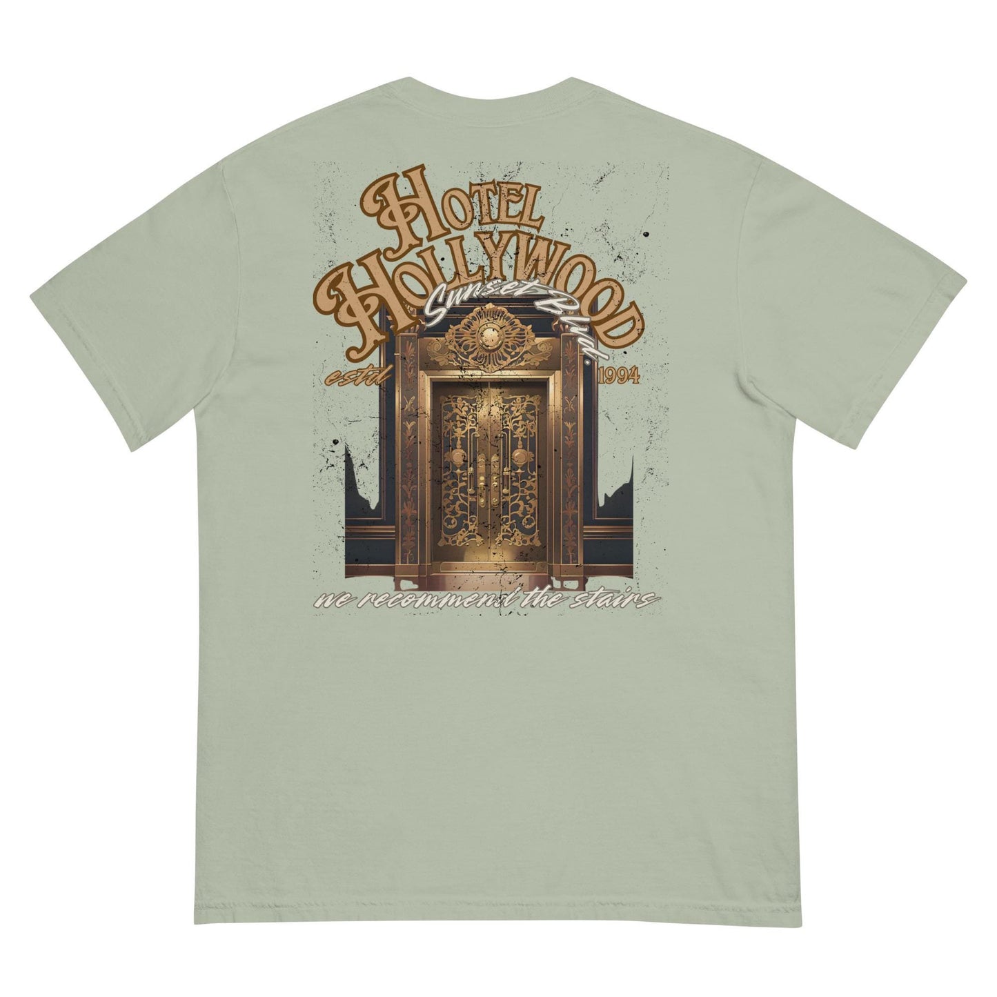 Hotel Hollywood Tower T-Shirt, Subtle Disney Dad Shirt