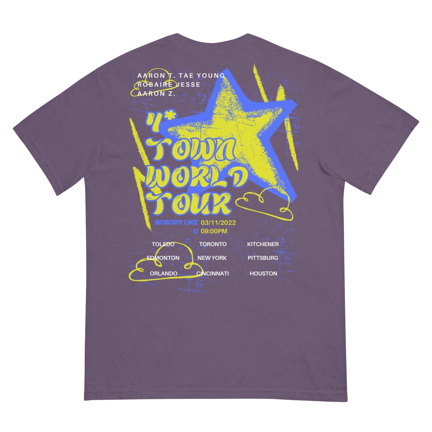 4 Town Turning Red Subtle Disney Adult Comfort Colors Shirt