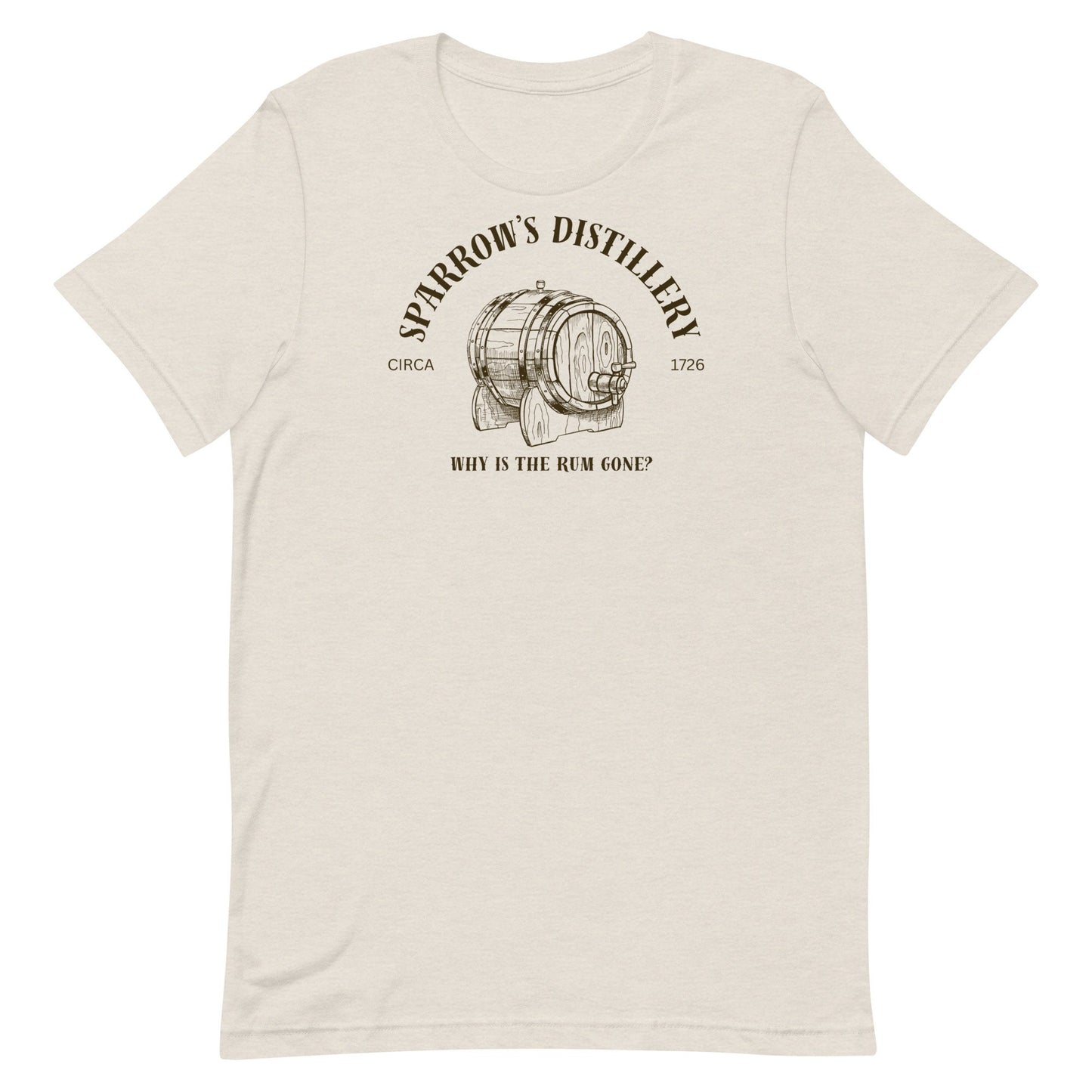 Sparrow's Distillery Bella Canvas T-Shirt, Subtle Disney Dad Tee