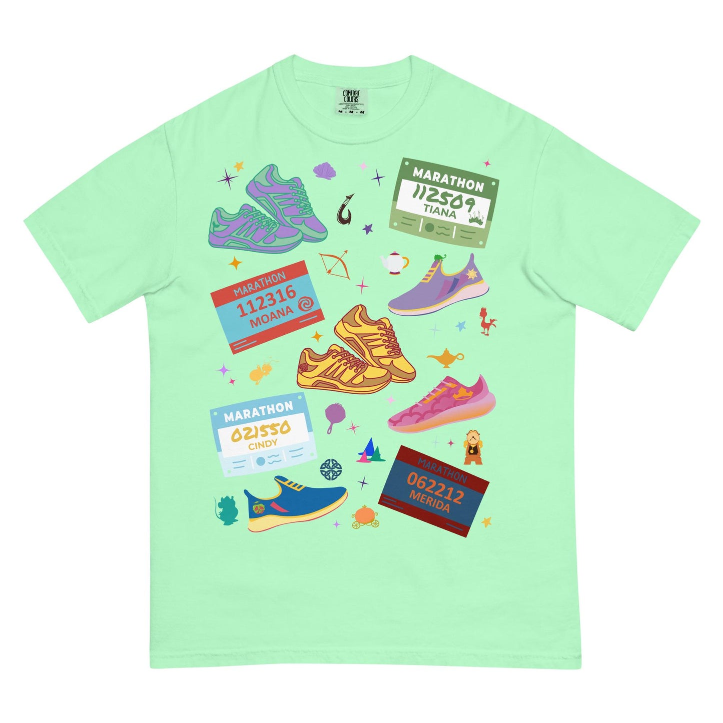 Princess Run Disney Comfort Colors Shirt, Disney Run Princess Shirt