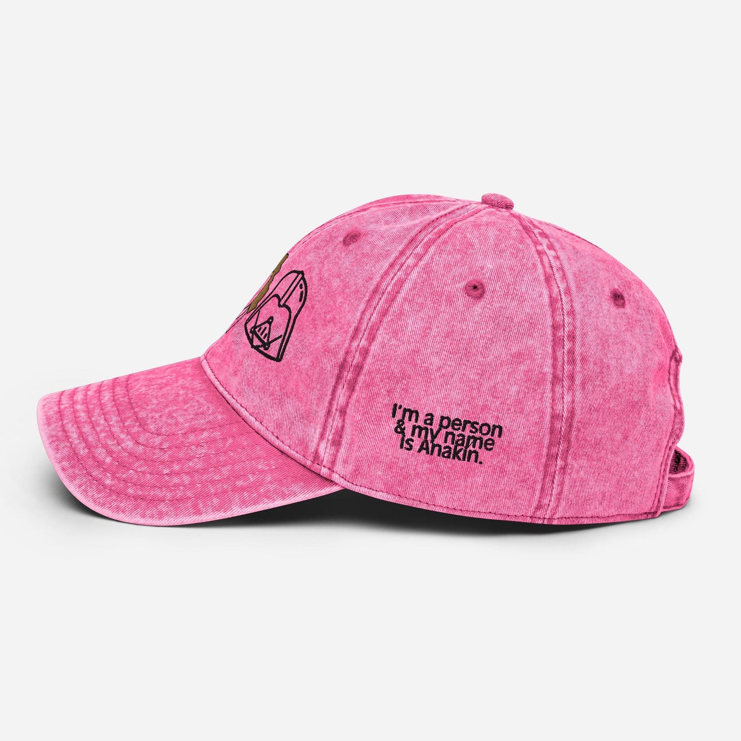Anakin Skywalker Hat: Star Wars Embroidered Twill Dad Cap