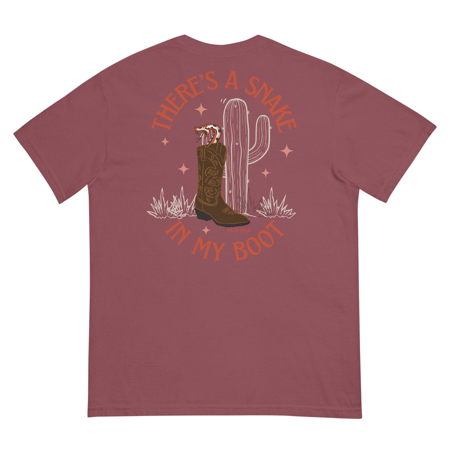 There's a Snake in my Boot Comfort Colors T-Shirt, Matching Disney Family Shirts
