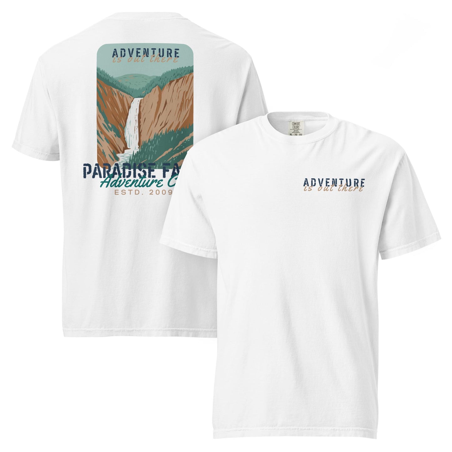 Paradise Falls Adventure T-Shirt, Comfort Colors Disney Style