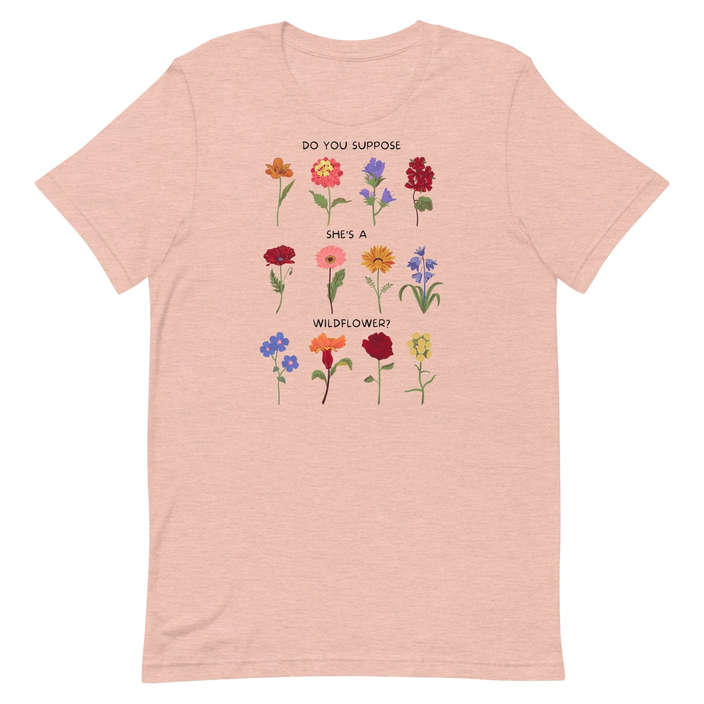 Alice in Wonderland Wildflower T-Shirt – Subtle Disney Bella Canvas Tee