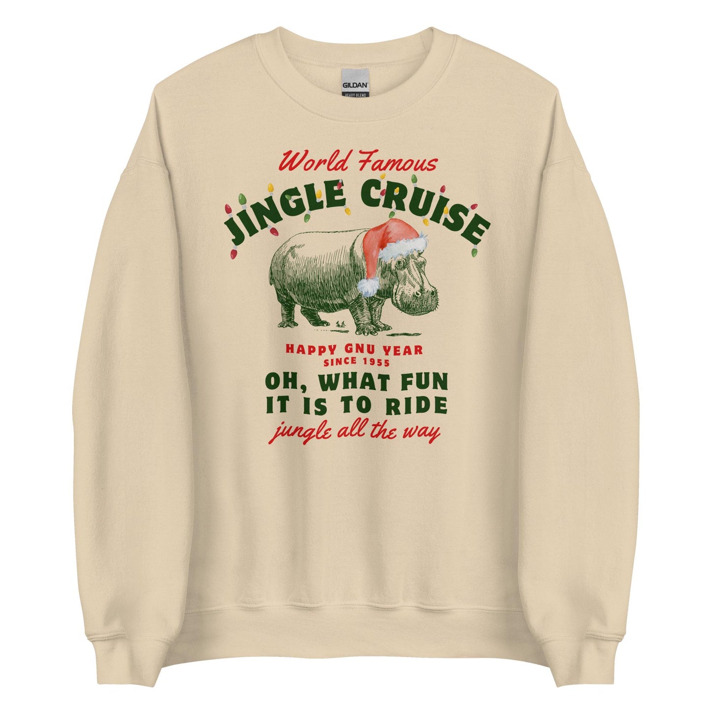 Jingle Cruise Sweatshirt, Disney Christmas Holiday, Family Matching