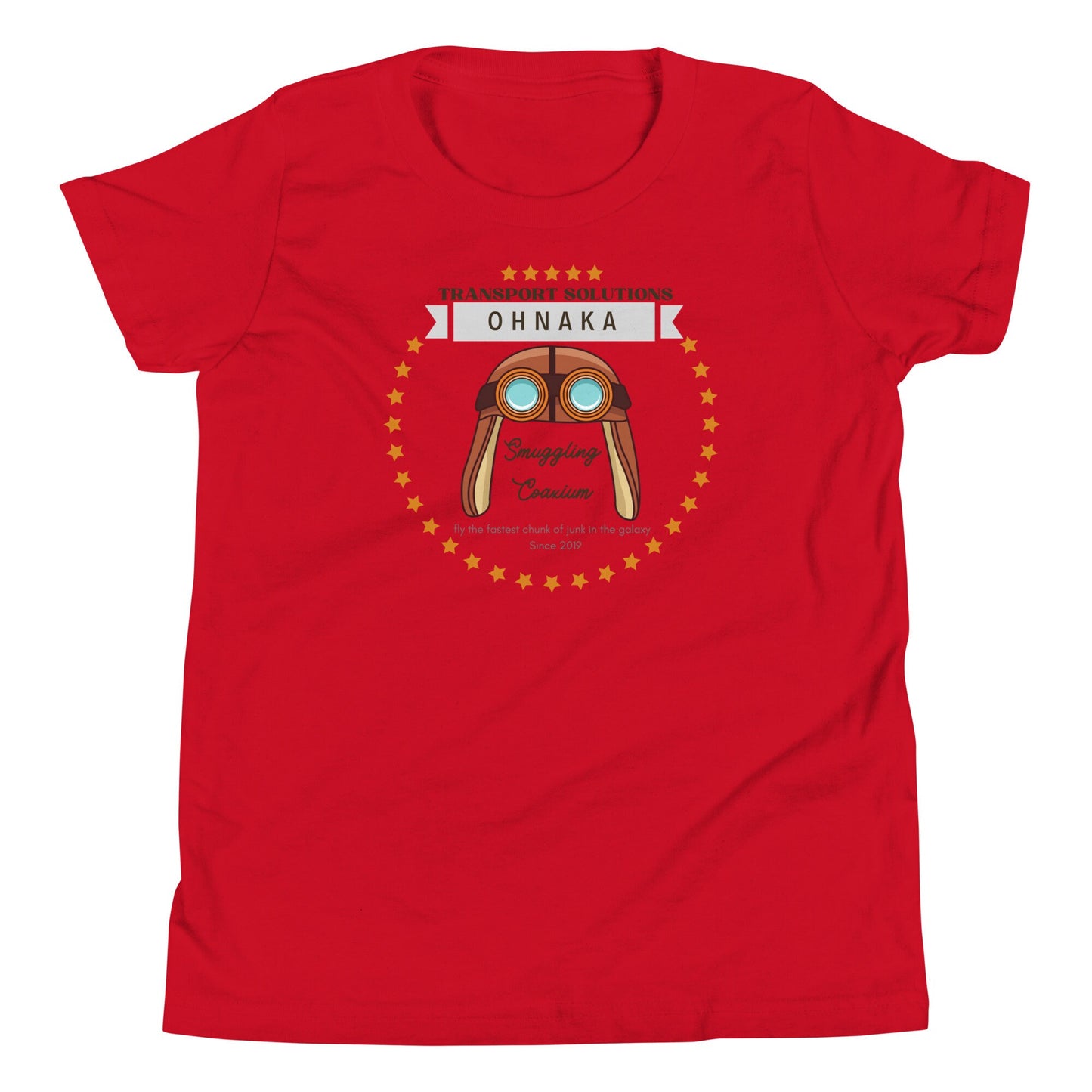 Ohnaka's Transportation Solutions,  Bella Canvas Youth Short Sleeve T-Shirt, Subtle Disney Matching Family Shirts