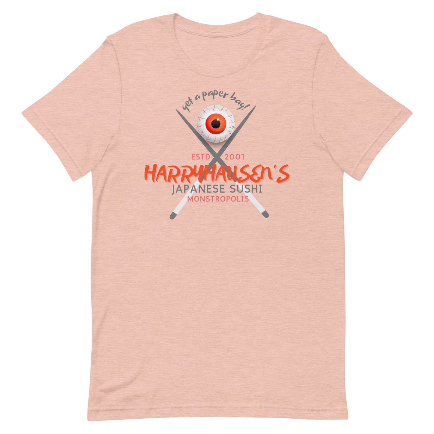 Harryhausen’s Sushi Disney Shirt, Monsters Inc Bella Canvas Tee