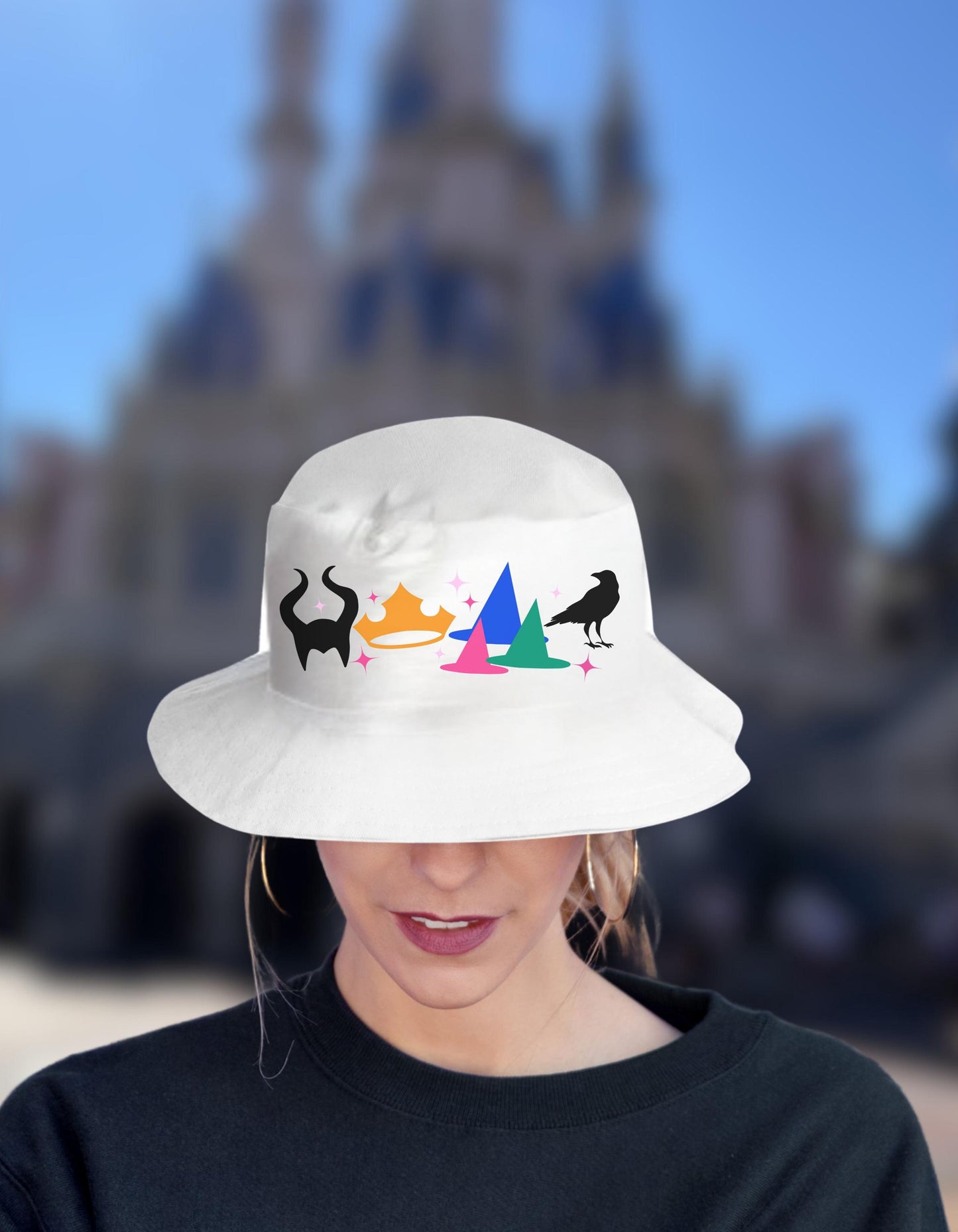 Sleeping Beauty Bucket Hat, Subtle Disney Inspired, Cotton Twill
