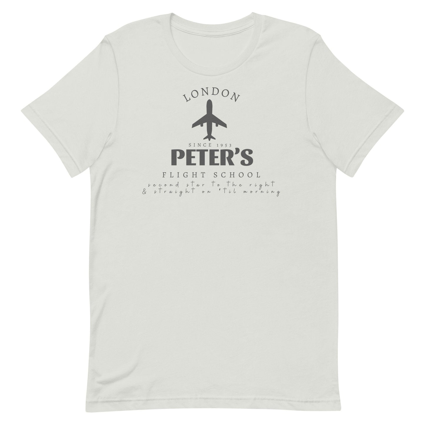 Peter's Flight School Disney T-Shirt, Bella Canvas Unisex