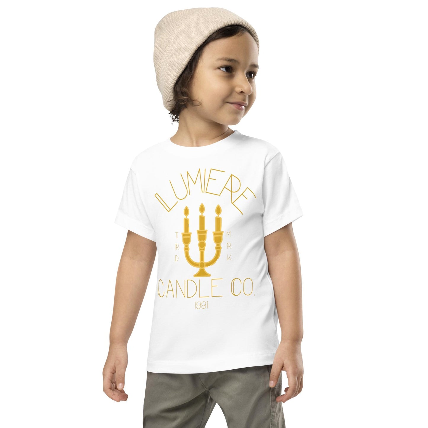 Lumiere Candle Co. Toddler T-Shirt: Beauty and the Beast Inspired