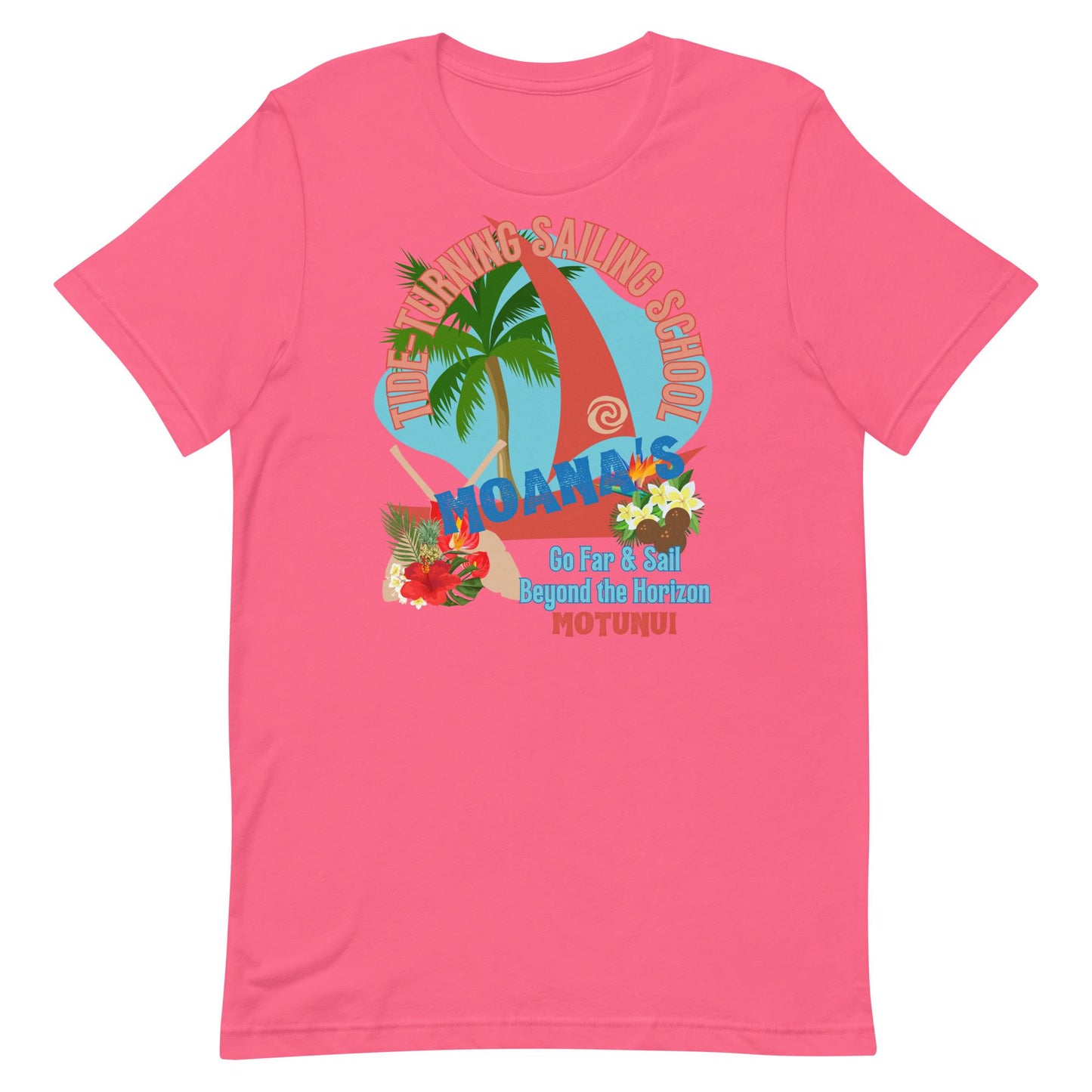 Moana Sailing School Shirt, Polynesian Disney Family Vacation Tee