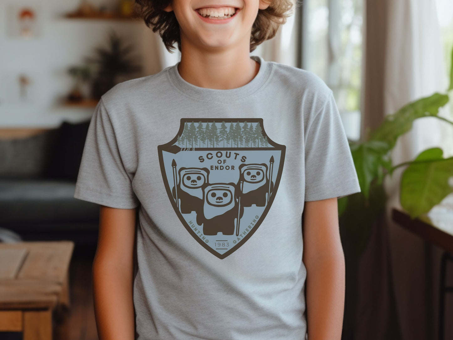 Scouts of Endor Youth Tee, Subtle Disney Family Shirt