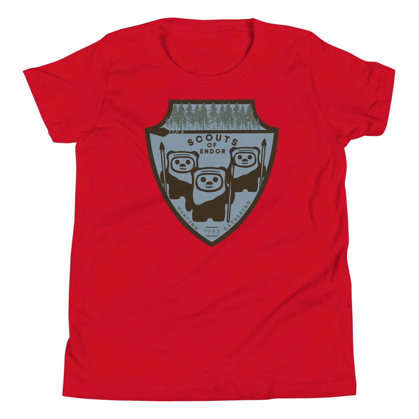 Scouts of Endor Youth Tee, Subtle Disney Family Shirt