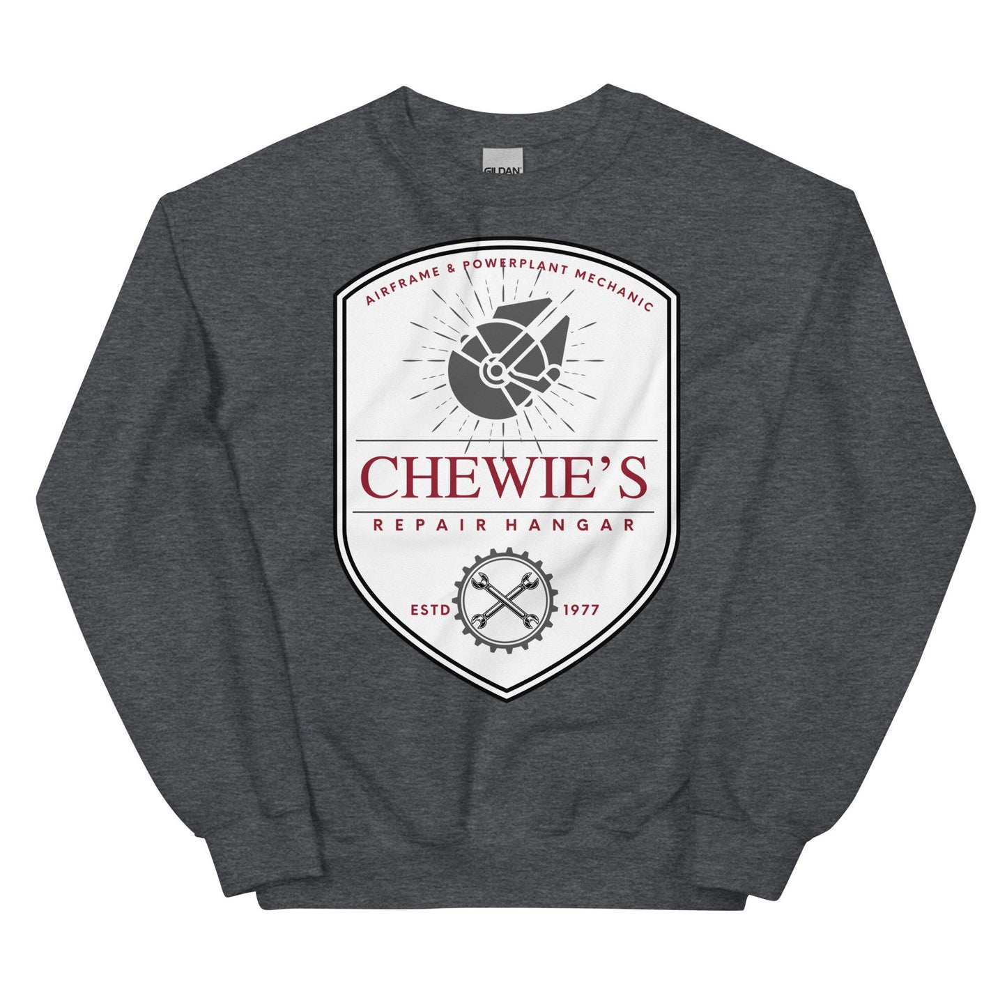 Chewie's Repair Hangar, Theme Park Sweatshirt,  Subtle Disney Matching Family Shirts, Unisex Disney Crewneck