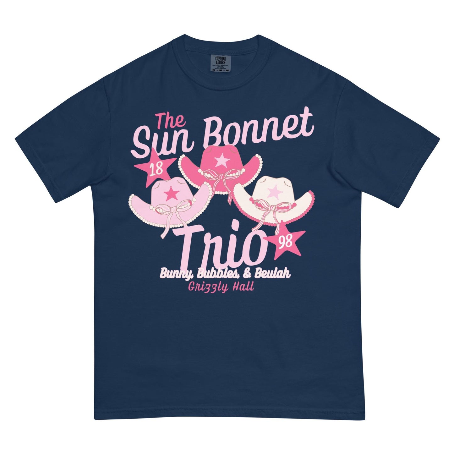 Country Bear Jamboree Shirt, Sun Bonnet Trio, Comfort Colors Disney Tee