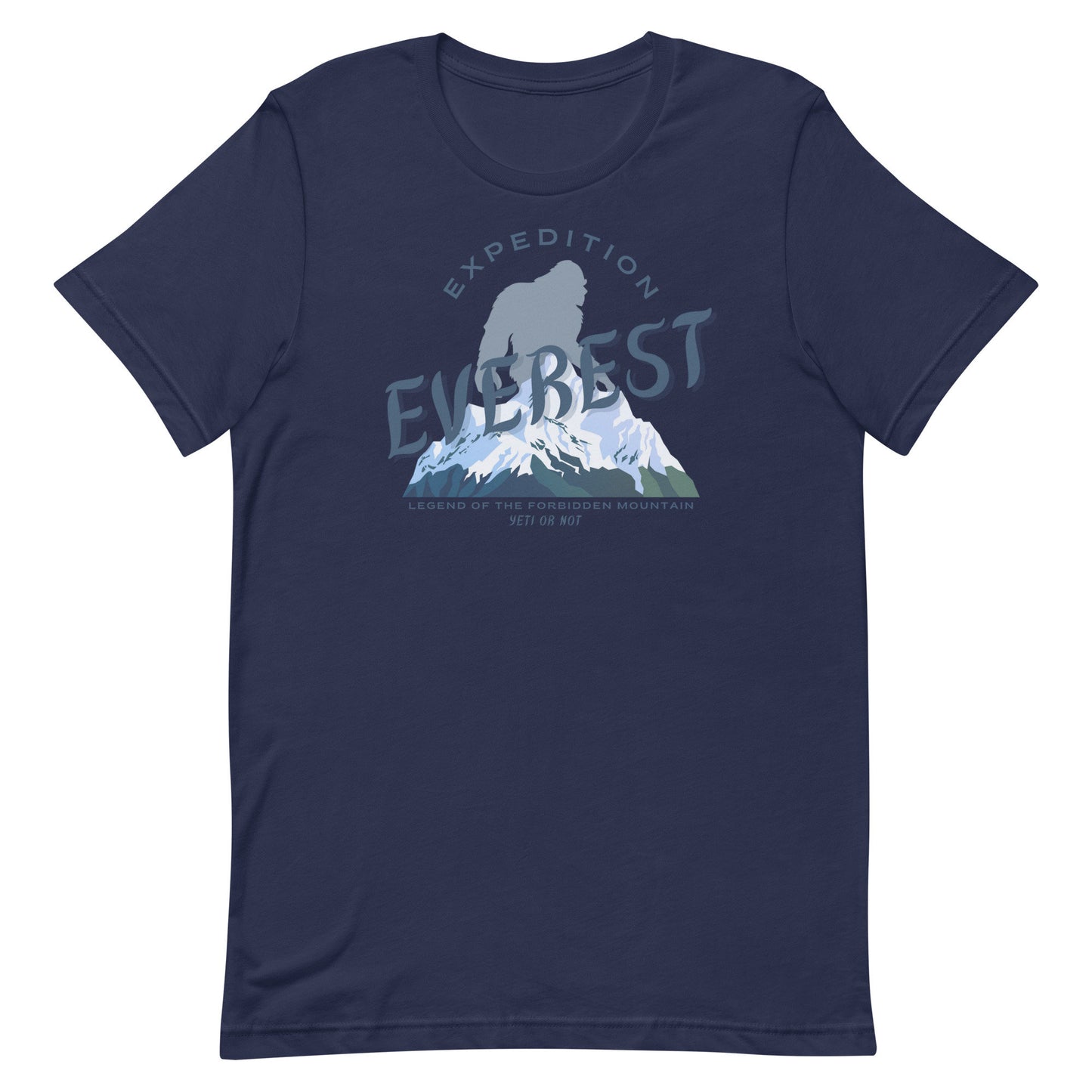 Expedition Everest Yeti Bella Canvas T-Shirt, Subtle Disney Family Shirt