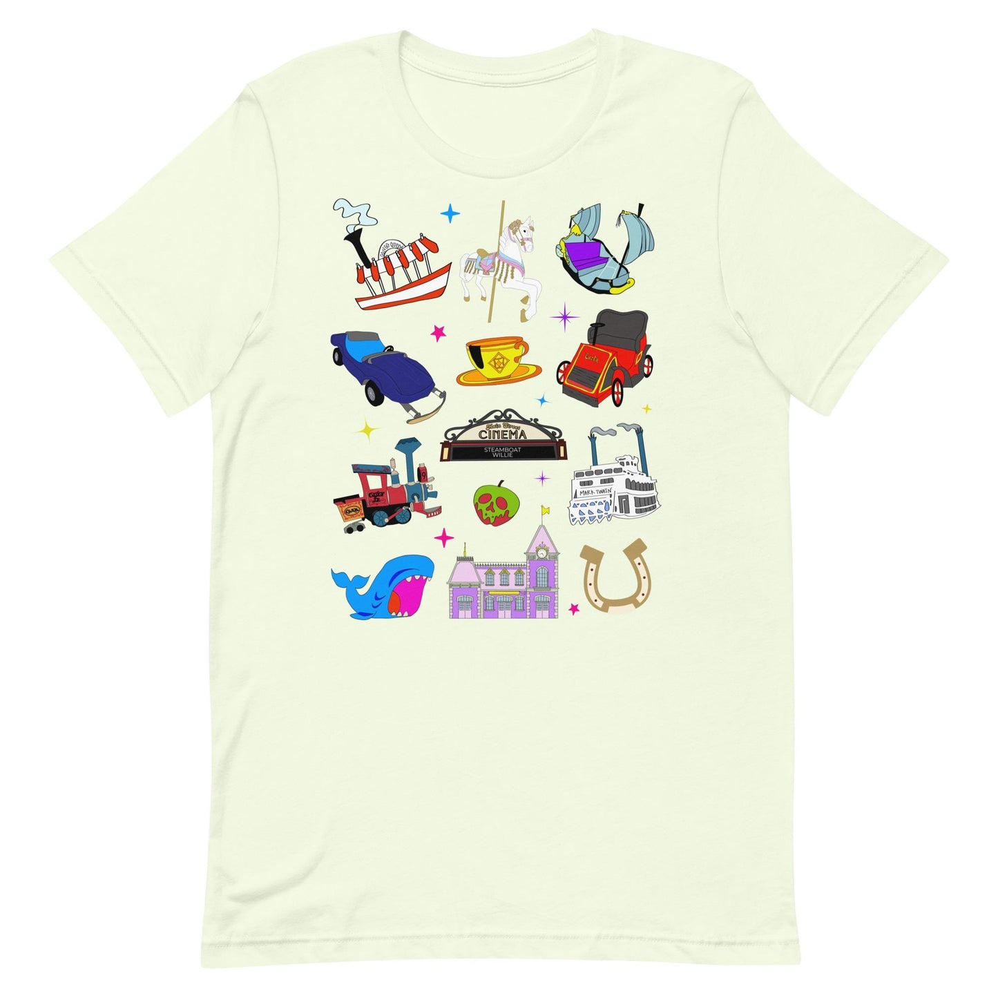 Disneyland 70th Anniversary Sketch Shirt: Family Vacation Tee