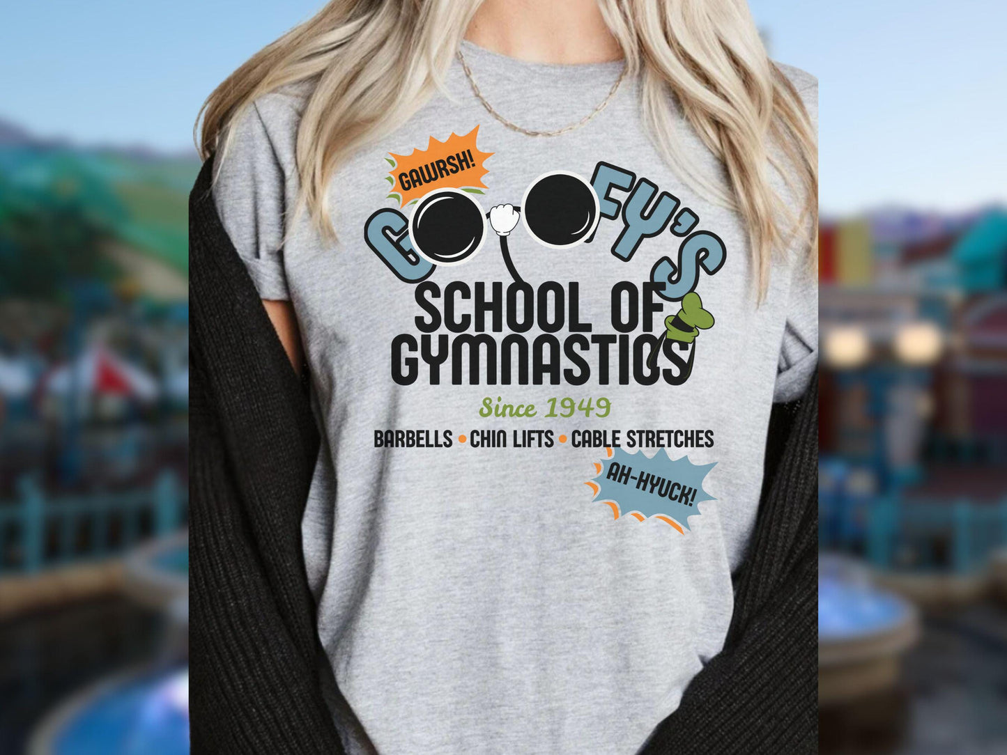 Goofy's Gymnastics Shirt, Disney Family Matching Tee