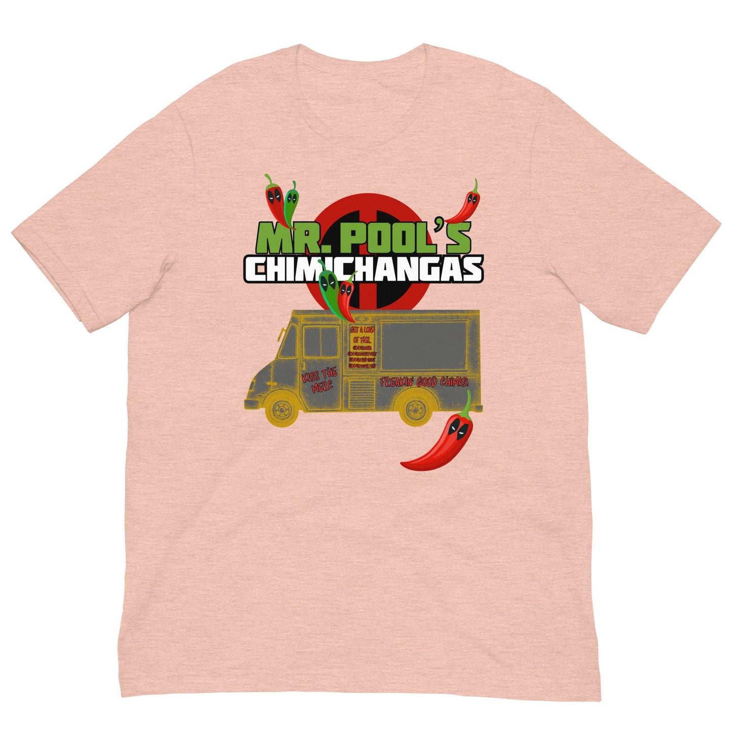 Deadpool Mr. Pool's Chimis Bella Canvas Tee, Subtle Disney Shirt