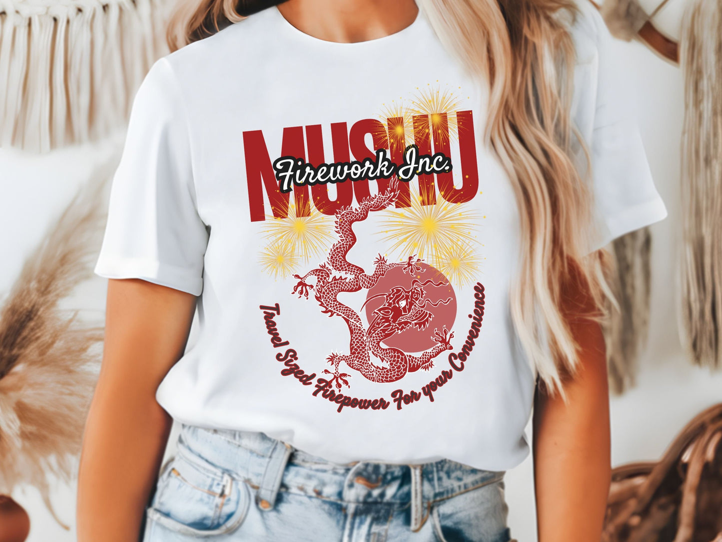 Mushu Disney Family Shirt, Bella Canvas Unisex Tee