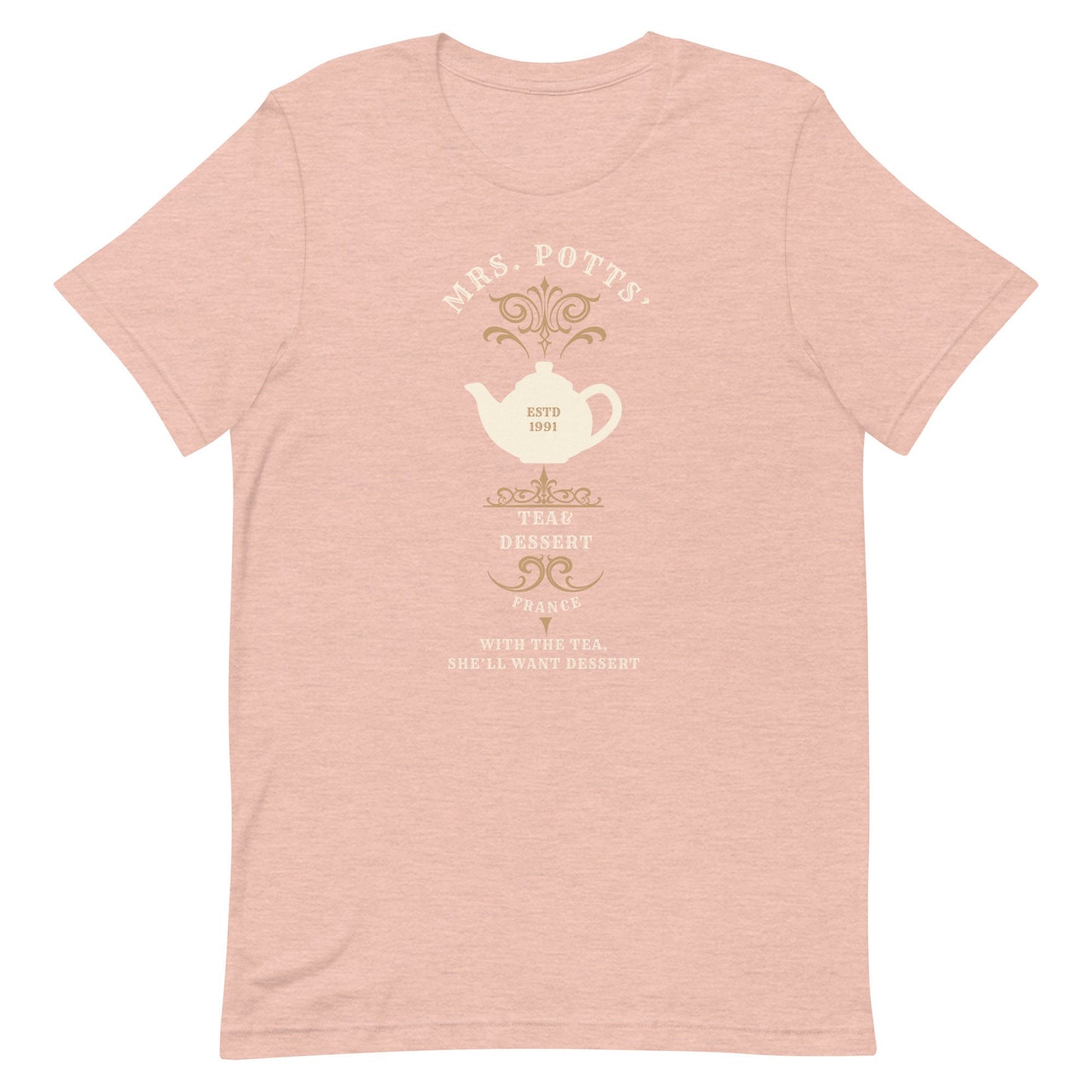 Mrs. Potts Tea & Dessert Bella Canvas Disney Shirt