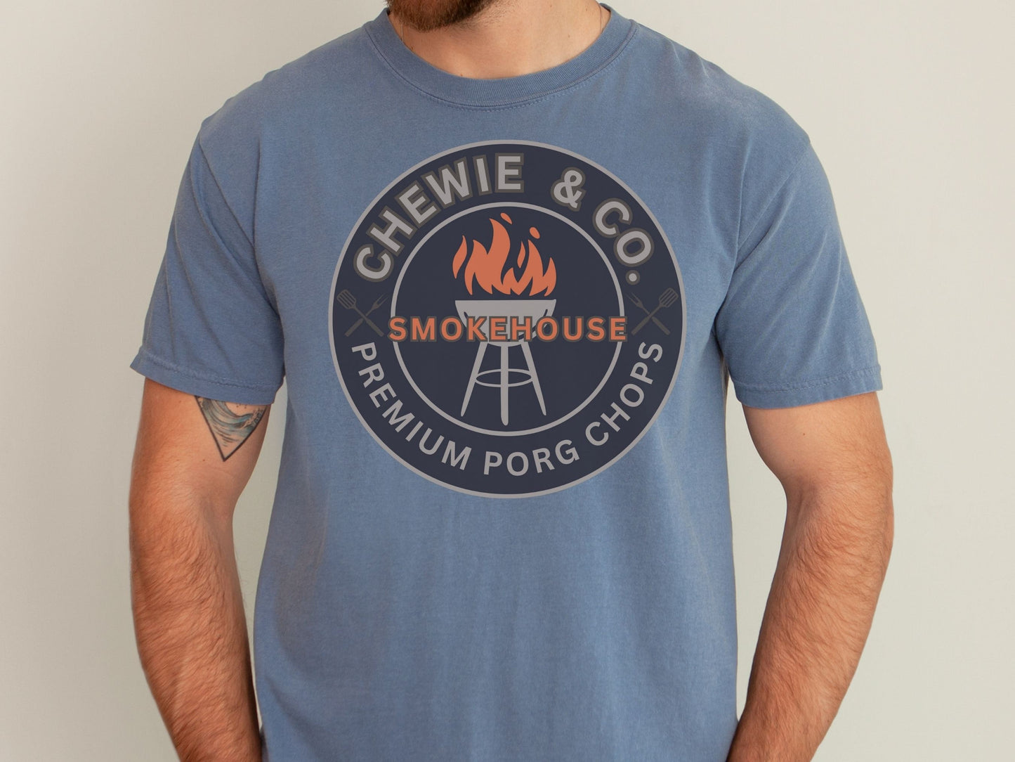 Chewie Porg Chops T-Shirt: Star Wars Theme Park Tee