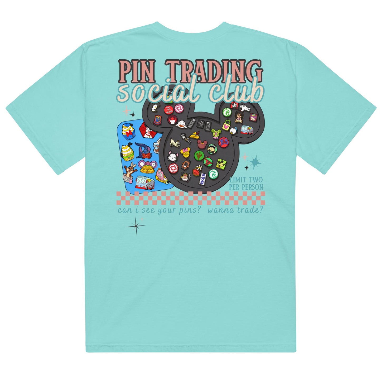 Disney Adult Pin Trading Social Club Shirt