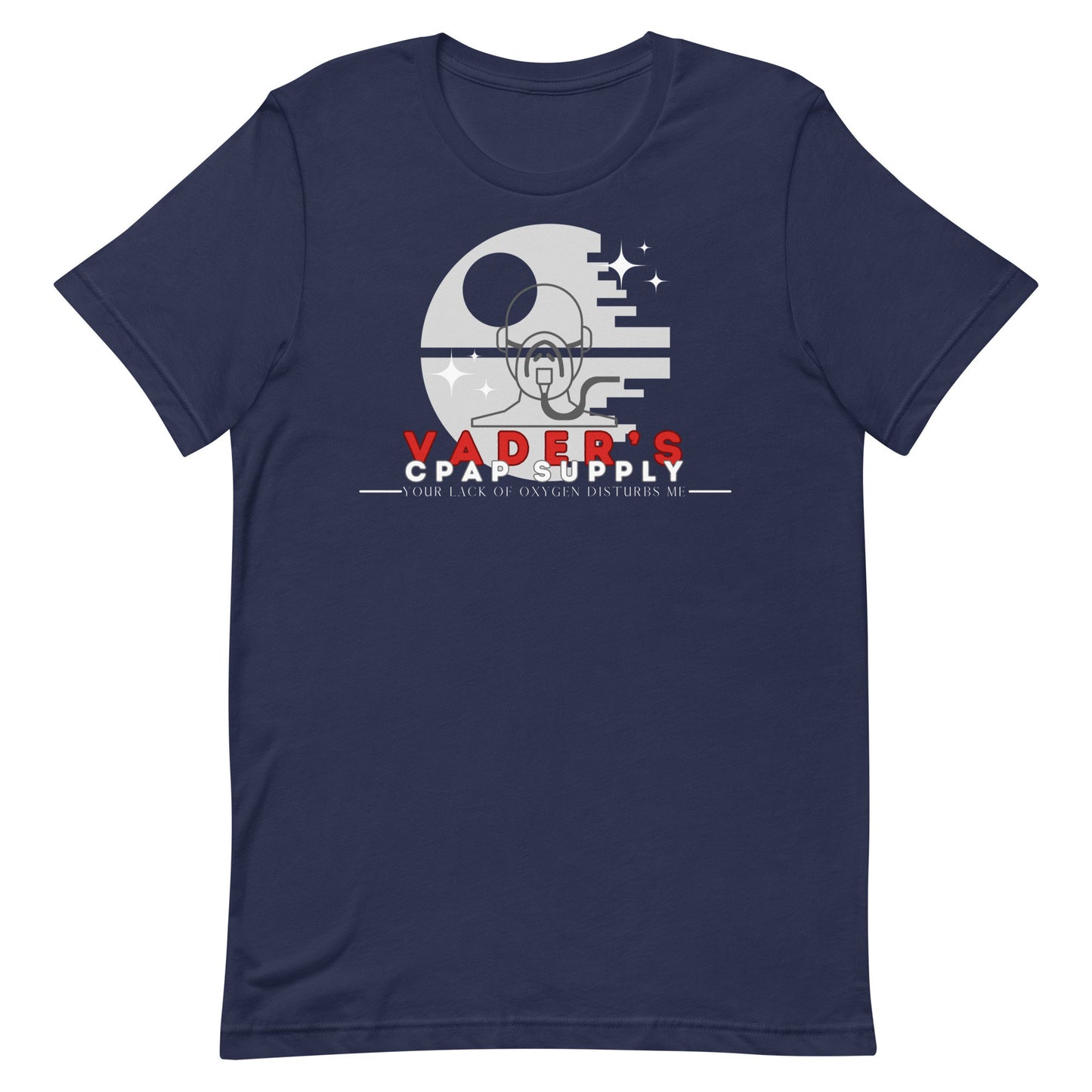 Darth Vader CPAP Supply Shirt, Star Wars Disney Dad Tee