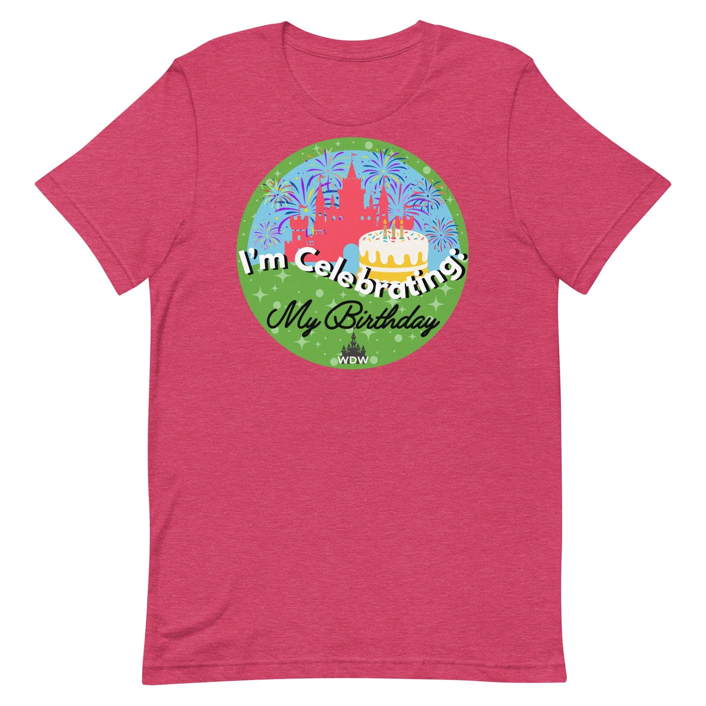Disney Birthday Shirt, Bella Canvas Tee, Family Celebration