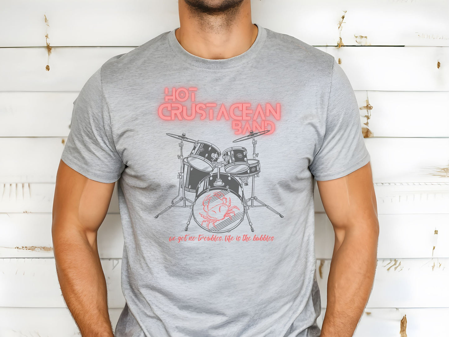 Hot Crustacean Band Disney Shirt, Bella Canvas Matching Family Tee