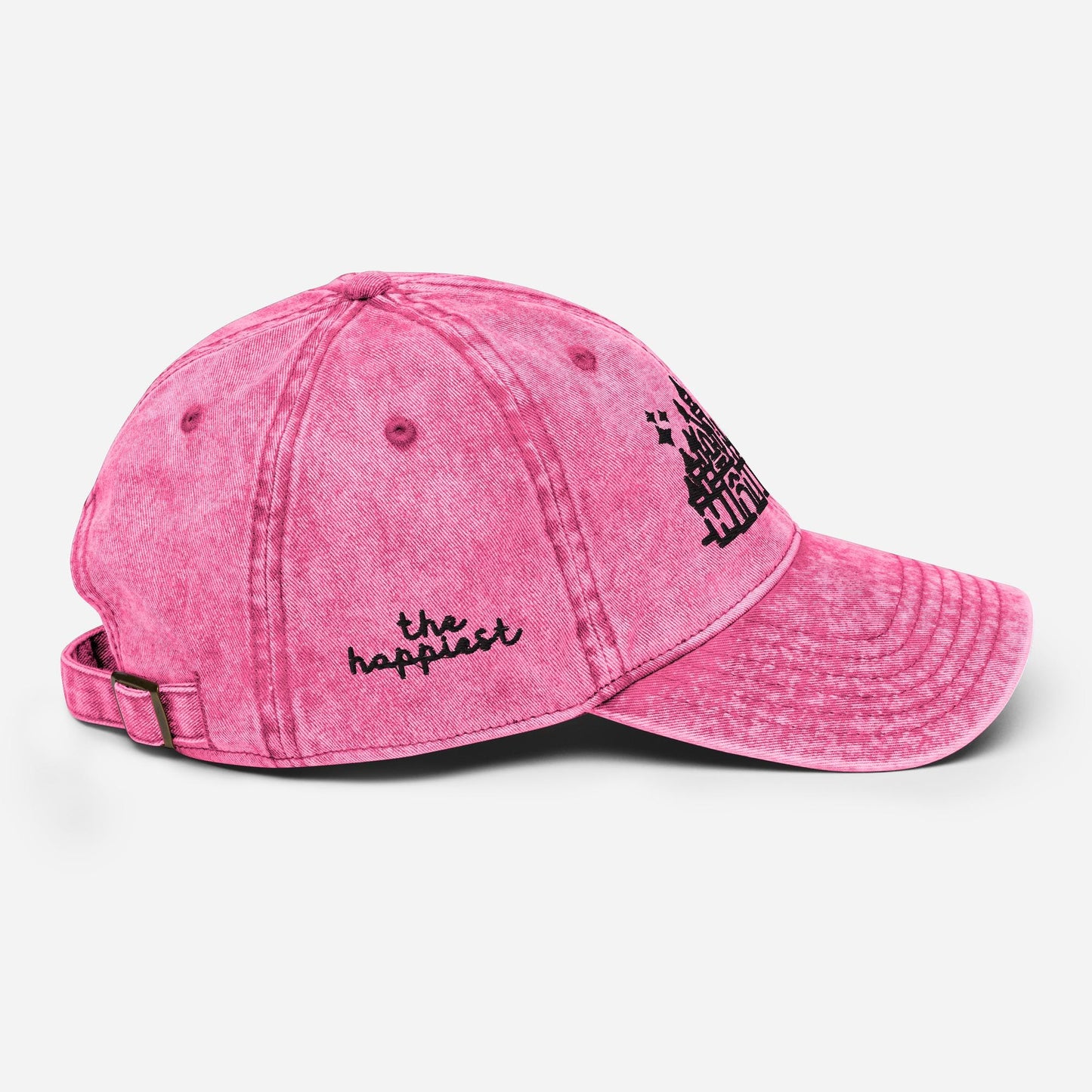 Disneyland Sketch Icon Dad Hat: Vintage Embroidered Cotton Twill