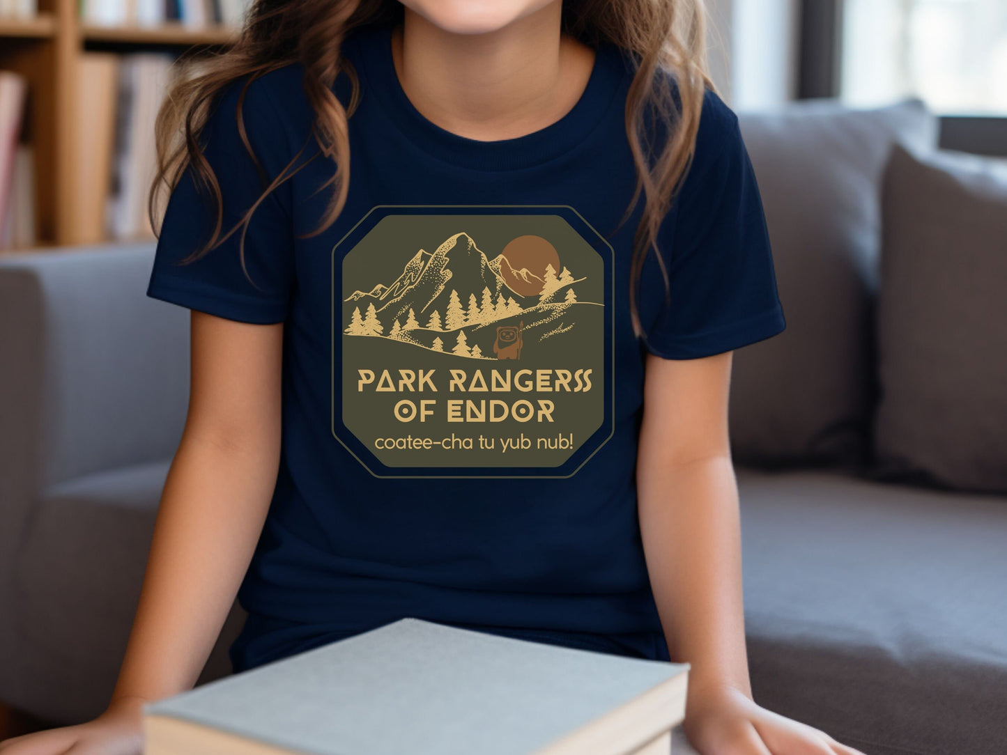 Endor Park Rangers Youth T-Shirt, Subtle Disney Star Wars Family Shirts