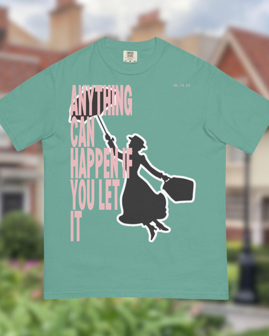 Mary Poppins Disney Adult Comfort Colors Shirt