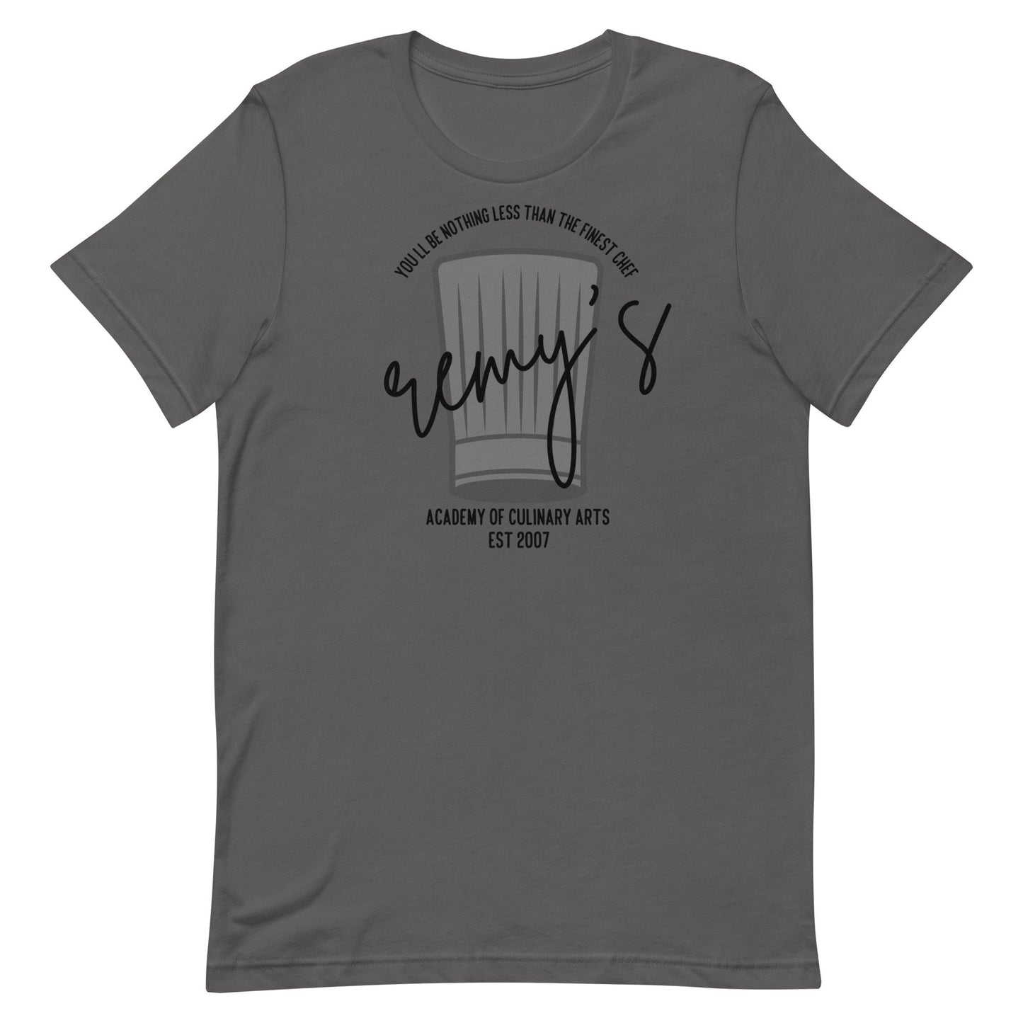 Remy's Culinary Arts Bella Canvas T-Shirt, Ratatouille Disney Family Shirts