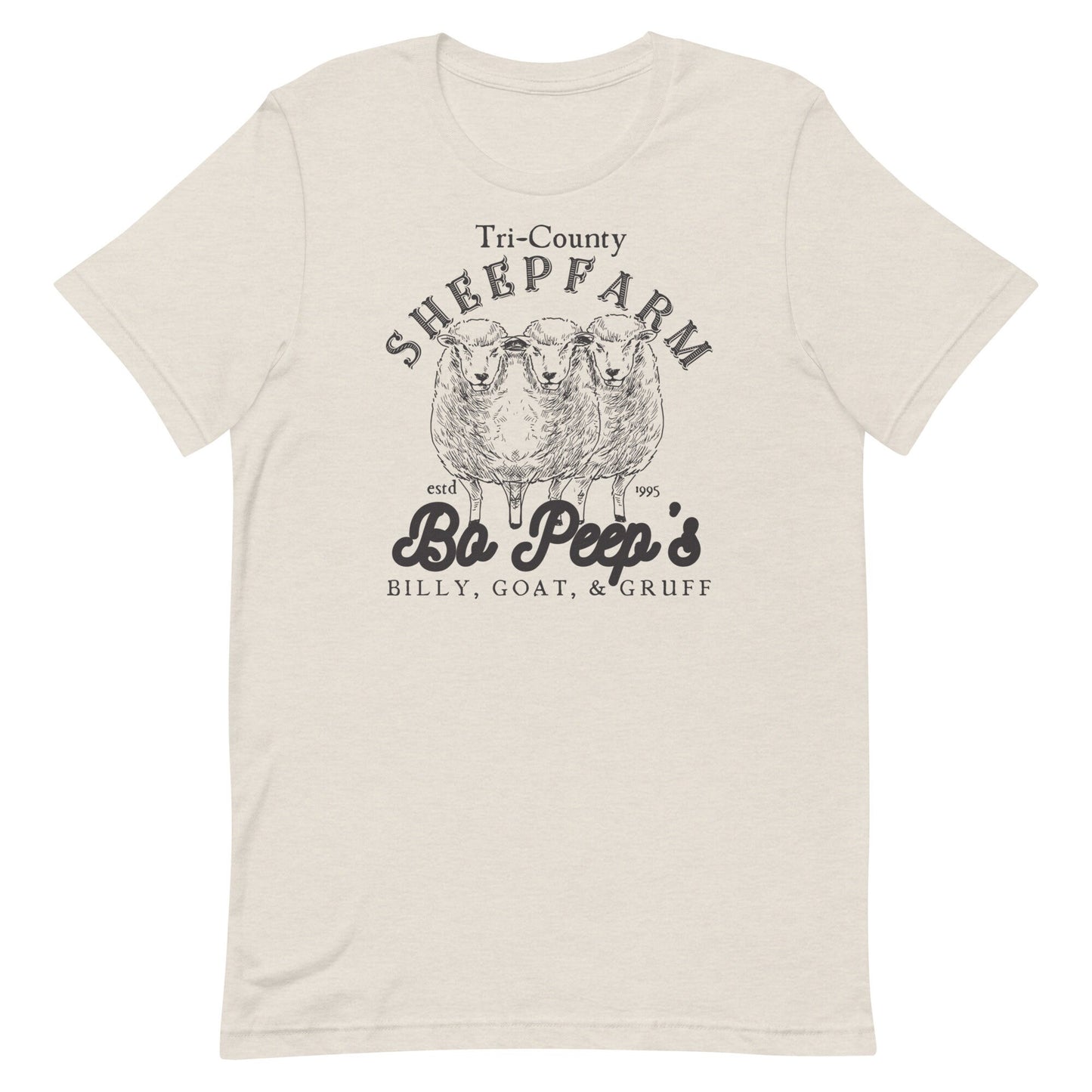 Bo Peep's Sheep Farm T-Shirt, Subtle Disney Family Tee