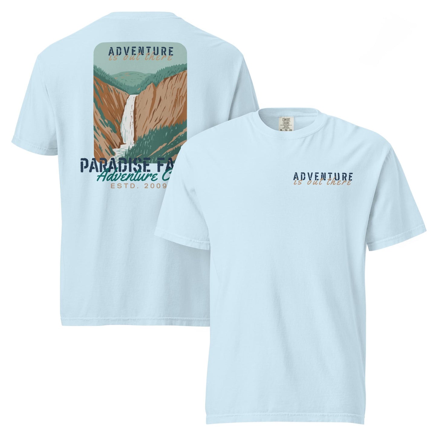 Paradise Falls Adventure T-Shirt, Comfort Colors Disney Style