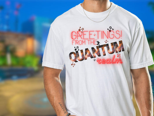 Marvel Ant-Man Quantum Realm Comfort Colors T-Shirt
