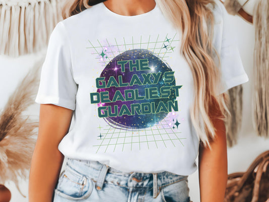 Gamora 'Galaxy's Deadliest Guardian' Bella Canvas T-Shirt, Disney Family Shirt