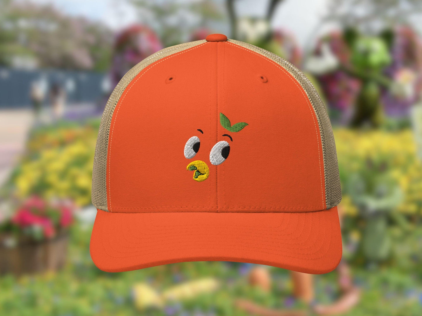 EPCOT Orange Bird Embroidered Trucker Hat