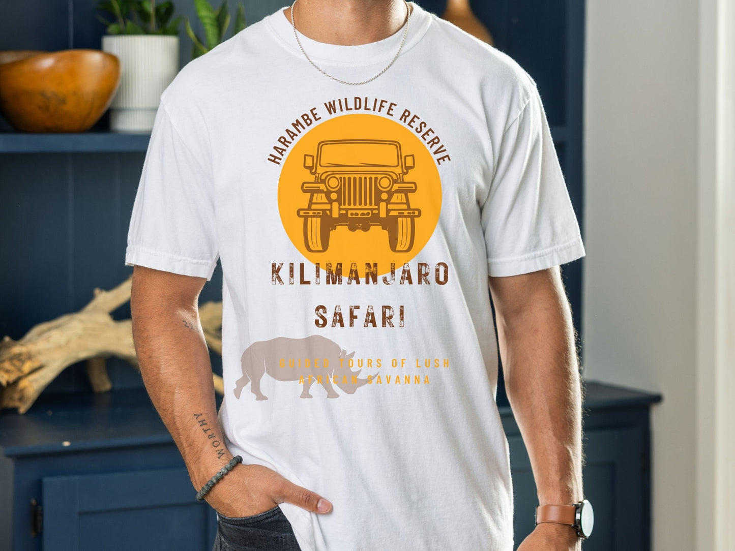 Kilimanjaro Safari T-Shirt, Comfort Colors Garment Dyed, Disney Family Matching
