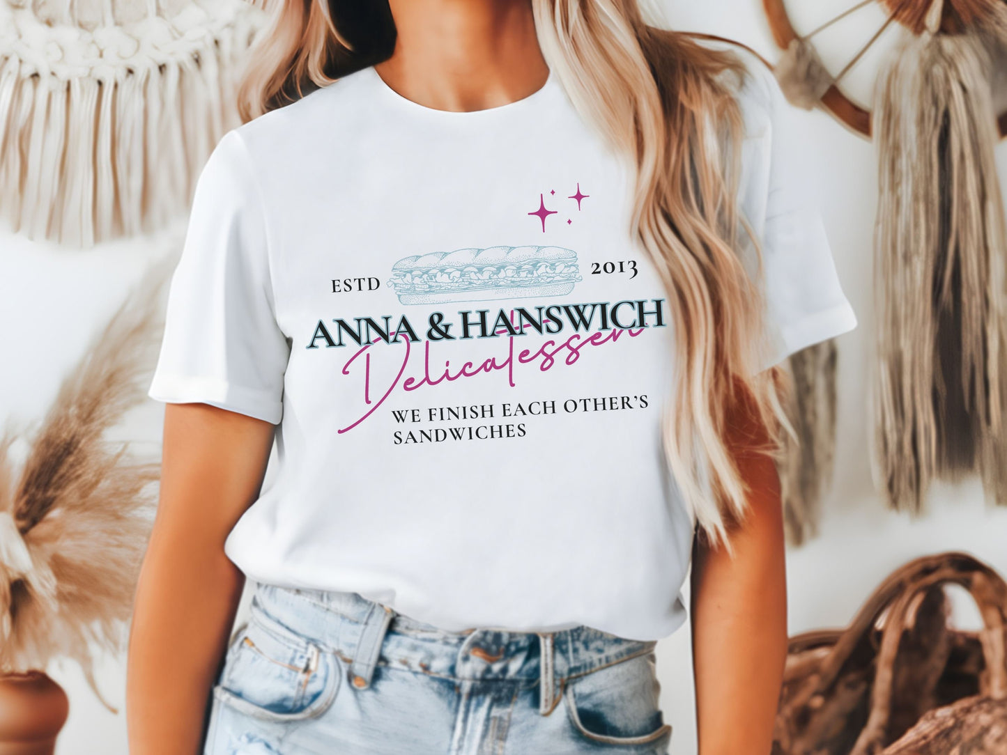 Anna and Hanswich T-Shirt, Subtle Disney Family Tee