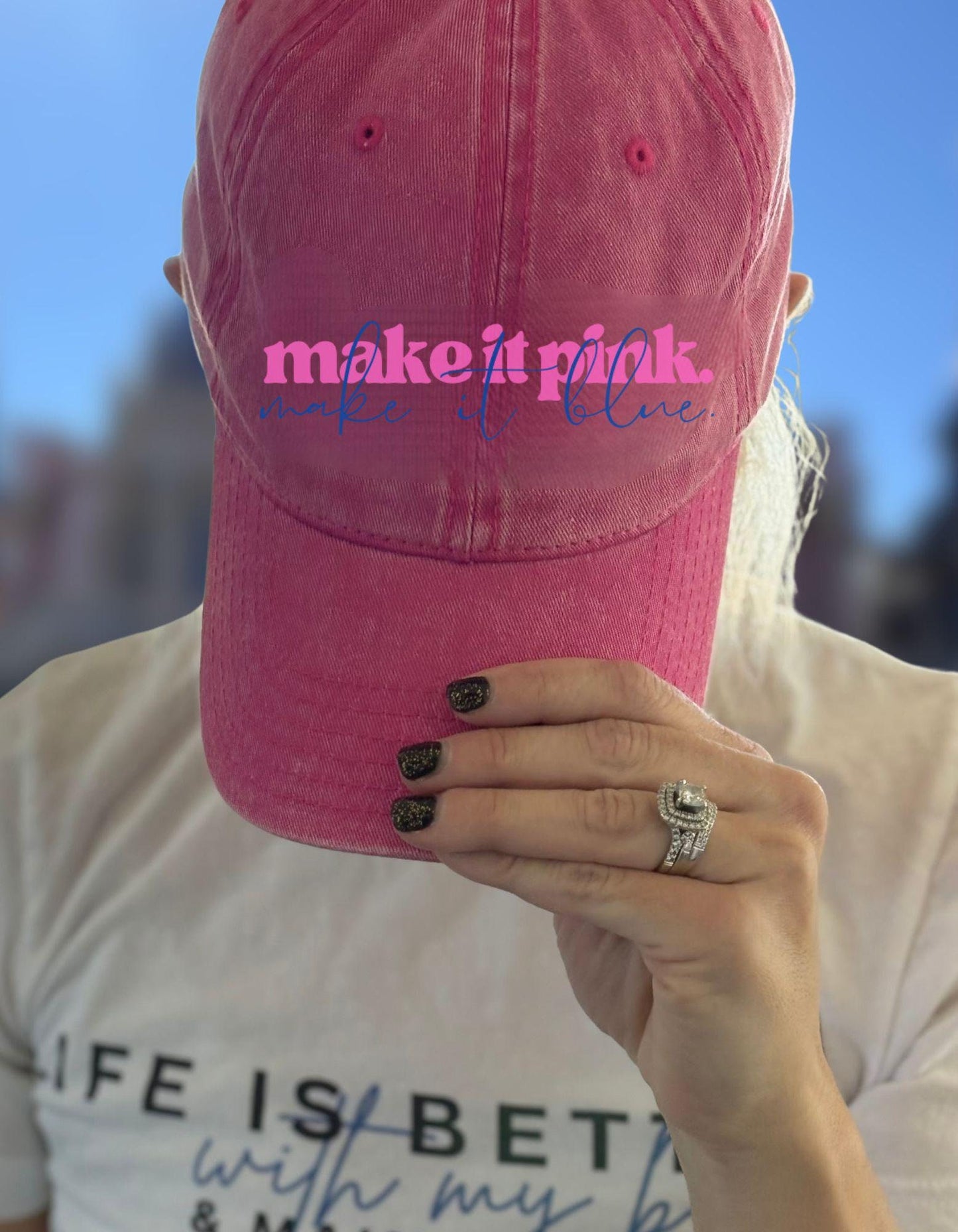 Sleeping Beauty Hat – "Make it Pink, Make it Blue" Disney Trip Design