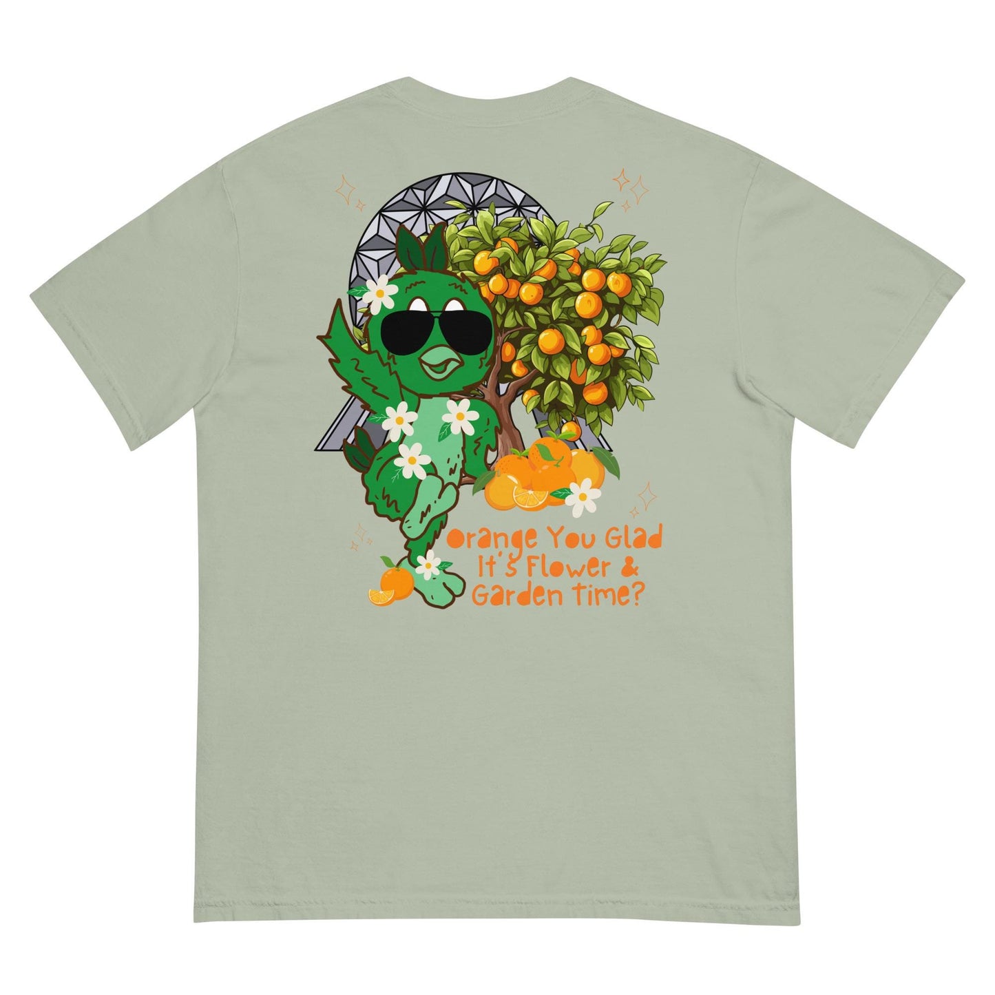 Orange Bird Topiary Shirt, Flower and Garden Festival, Disney EPCOT