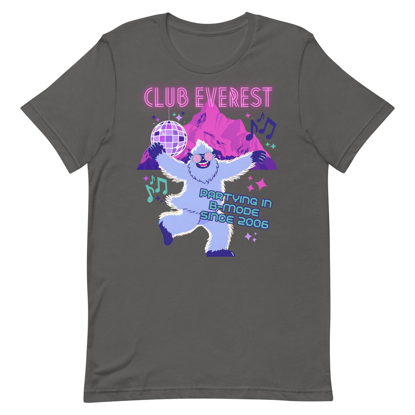 Disco Yeti Shirt, Club Everest, Animal Kingdom Bella Canvas Tee
