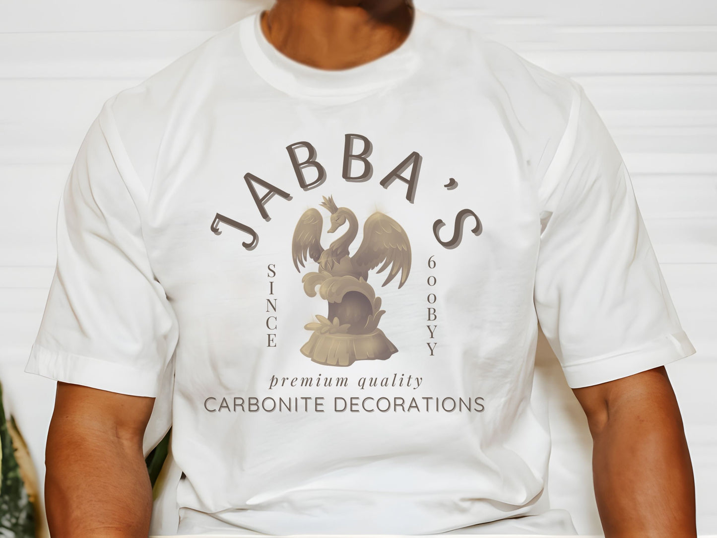 Jabba's Carbonite Decorations,  Bella Canvas Unisex Short Sleeve T-Shirt, Subtle Disney Matching Family Shirts