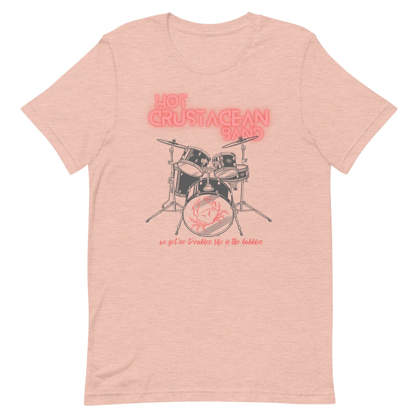 Hot Crustacean Band Bella Canvas Shirt, Subtle Disney Dad Tee