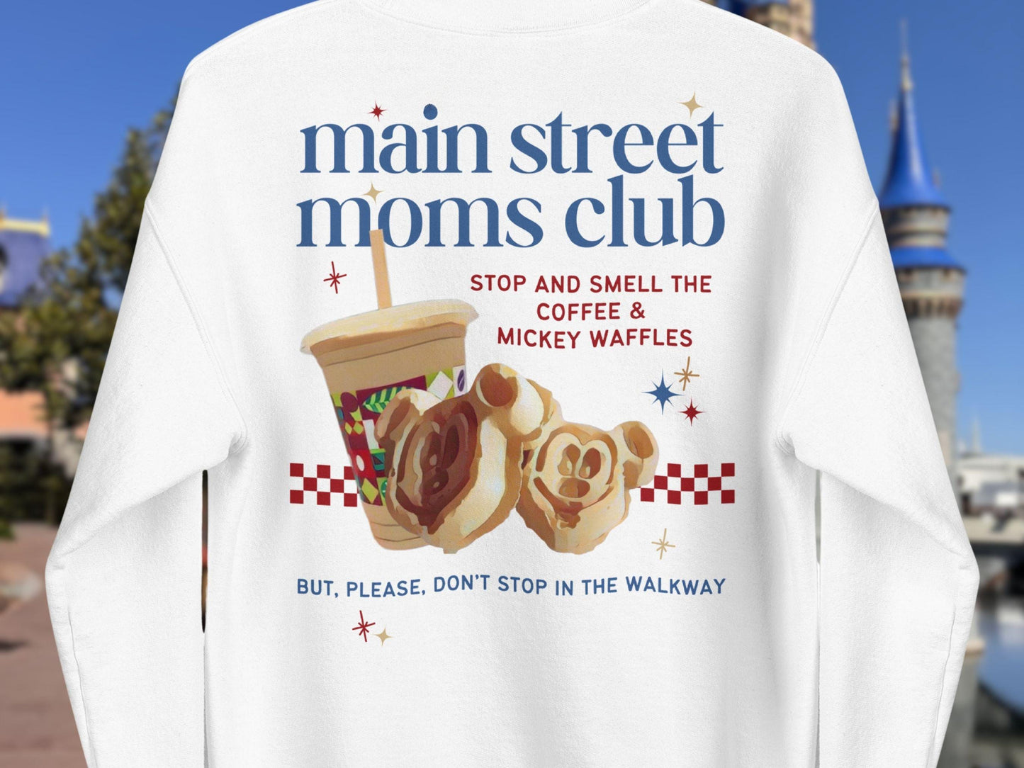 Main Street Moms Club™ Collection Sweatshirt - Disney Mom Crewneck Pullover