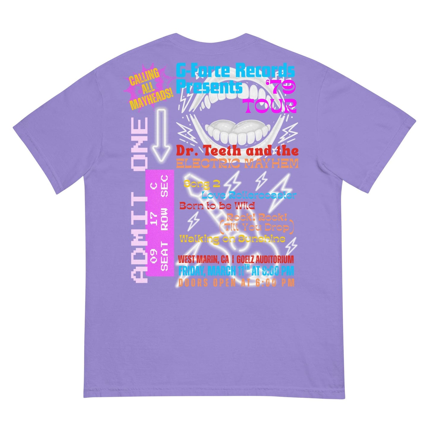 Muppets Rock n Roller Coaster Shirt