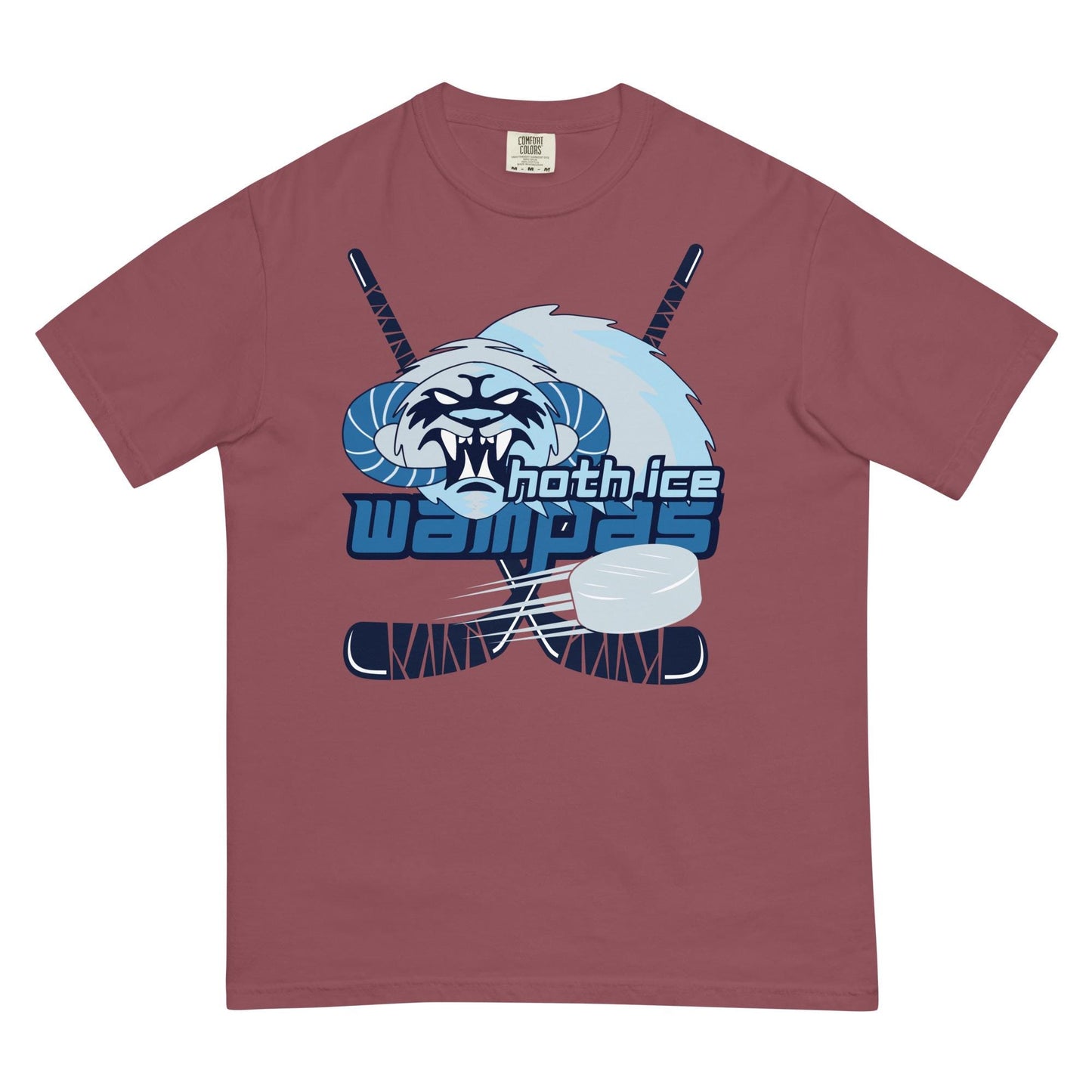 Hoth Ice Wampas Disney Hockey Shirt, Comfort Colors Tee