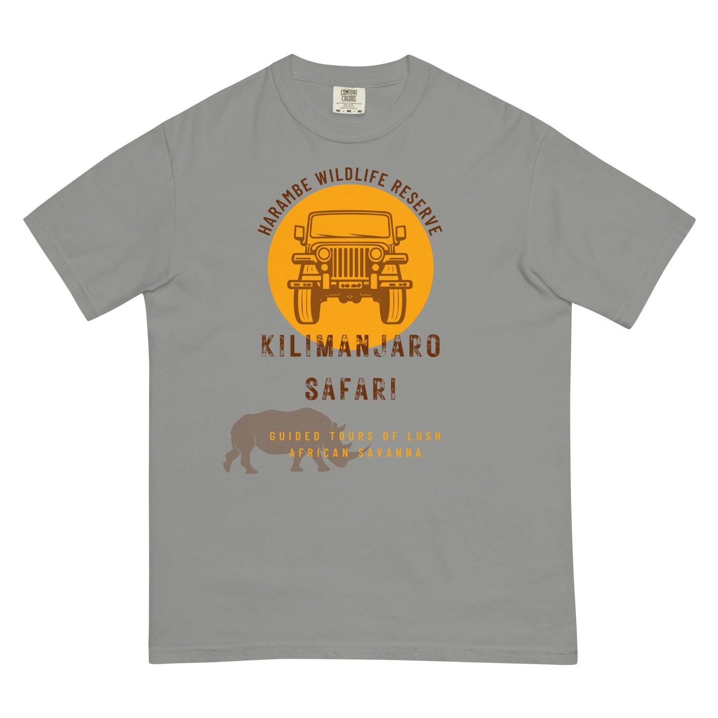Kilimanjaro Safari T-Shirt, Comfort Colors Garment Dyed, Disney Family Matching
